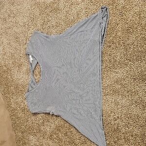 American Eagle top with open back detail. Size small